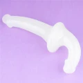 Dildo Lumino Play, 10.5'', TPE, świecący w ciemności, strapless