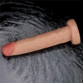 Dildo Power Basics 10'', 10 trybów wibracji, wodoodporny, PVC