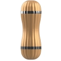 Masturbator Bevis – 36 trybów, 2 silniki, USB, TPE (22 cm, Ø7 cm)