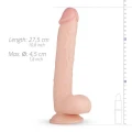 Dildo Elvin XL - Realistyczny, Wodoodporny, Duża Przyssawka, 27.5 cm