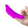 Wibrator palcowy Pretty Love Delphini, silikonowy, 10 funkcji wibracji