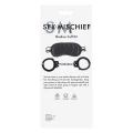 Zestaw do Bondage - Sportsheets Shadow Cuff Kit z Metalowymi Kajdankami i Zasłoną na Oczy