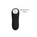 Korek analny PRETTY LOVE - silikonowy, 12 funkcji wibracji, wodoodporny