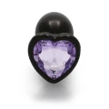 Zatyczka analna Ouch! - Metalowa, mała, wodoodporna, z ozdobnym klejnotem