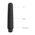Wibrator bullet Delia - ABS, 10 prędkości, wodoodporny, czarny