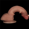 Dildo Sliding Skin Pro – silikonowe, dwuwarstwowe, długość 19 cm