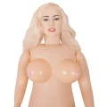 Lalka miłości Juicy Jill, PVC, 143 cm, piersi DD, wyjmowany masturbator