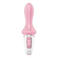 Wibrator analny Satisfyer Air Pump Booty 5+ | Nadmuchiwany, Bluetooth, 12 programów