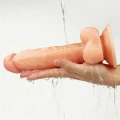 Dildo Easy Strapon 7,5'' - TPE, poliester, miękkie szelki regulowane