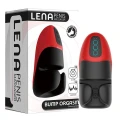 Masażer penisa Lena - silikonowy, wodoodporny, 10 trybów wibracji, 10 ruchów.