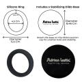 Uprząż do strap-onów - Elastyczny silikon, średnica pierścienia 4 cm, uniwersalna