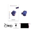 Stymulator łechtaczkowy KISSCOOL - iryzujący indigo, 10 trybów, ładowanie USB