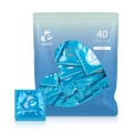 Prezerwatywy EasyGlide Natural – 40 szt., gładkie, anatomiczne, ultraczułe