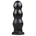 Wtyczka analna BUTTR Tactical III, żebrowana, średnica 7cm, PVC, 1050g