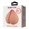 Masturbator analny PRETTY LOVE - HONEY PEACH, TPR, realistyczny, teksturowany kanał