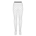 Rajstopy kabaretki OBSESSIVE, 90% nylon, 3SKnit, Multistretch, S/M/L