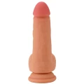 Dildo INFERNO HIDDEN DESIRE, silikonowy, 20 cm, regulowana długość, przyssawka