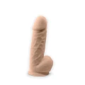 Dildo SilexD, 21,5 cm, silikon podwójnej gęstości, 10 funkcji wibracji, termoreaktywne
