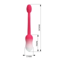 Wibrator jajkowy PRETTYLOVE, 3,3 cm, sterowanie aplikacją, 12 trybów wibracji