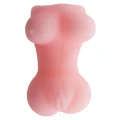 Masturbator Juicy Rider, materiał ABS, długość 12 cm, kolor ciała