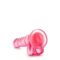 Dildo B YOURS, realistyczne żyłki, przyssawka, materiał PVC, 3,7 cm