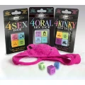Gra erotyczna z kostkami Little Genie – 4 Kinky Sex Dice z akcją, czasem i pozycją