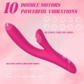 Wibrator rabbit Kinky Pleasure Model Y – podwójny silnik, 10 trybów, wodoodporny IPX6