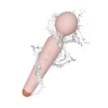 Stymulator do ciała - Rechargable Power Wand USB, Silikon, 10 funkcji, Wodoodporny
