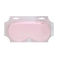 Opaska na oczy Satin - Powder Pink | satyna, elastyczna, miękka konstrukcja