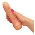 Dildo You2Toys, 21 cm, giętki, średnica 3,5 - 4 cm, PVC, z wytryskiem