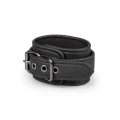 Mankiety i kajdanki do niewoli - Skórzane, regulowane, z metalowymi złączkami