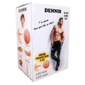 Lalka miłości DENNIS 3D - Wibrująca, 160 cm, naturalne włosy