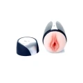 Masturbator SUSAN Double Delight 2.0 - CyberSkin®, 36 funkcji, USB, Wibracje