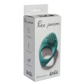 Pierścień wibracyjny do erekcji Lola Games Pure Passion, zielony, elastyczny silikon