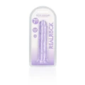 Dildo realne REALROCK Crystal Clear 7''/18 cm, przyssawka, wodoodporne, bez ftalanów