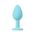 Anal Plug Brilliant Blue – Miniaturowy, Elegancki Design, Spiczasty Czubek