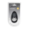 Pierścień erekcyjny silikonowy LEVELZ, teardrop, 9,1 cm, ergonomiczny, czarny