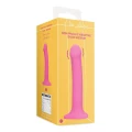 Dildo Loveline - Średni, Wibrujący, Silikonowy, 18,1 cm długości