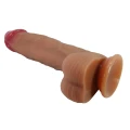 Dildo Pretty Love Orton 23,5cm, silikonowy, wodoodporny, przyssawka do uprzęży