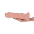 Dildo - Włoska marka, 22 cm długości, 6,5 cm średnicy, realistyczny, z przyssawką