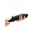 Przedłużacz penisa No.17 - czarny, 35 mm, wodoodporny, miękki TPE