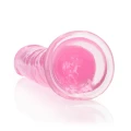 Dildo REALROCK CRYSTAL CLEAR - 9,1