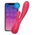 Wibrator - Satisfyer Mono Flex, 2 silniczki, aplikacja do sterowania, silikonowy