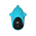 Stymulator łechtaczki, Dolphin - silikon medyczny, wibrujący, 7,5 cm
