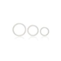 Pierścienie erekcyjne silikonowe Tri-Rings, 2.5 cm, elastyczne, 22.75 cm długości