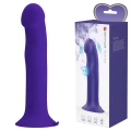 Dildo PRETTY LOVE - Murray, silikonowy, 12 funkcji wibracji, podstawka przyssawkowa
