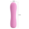 Wibrator mini PRETTY LOVE ALICE, 12 funkcji, ergonomiczny, wodoodporny, różowy