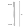 Dildo podwójny TOYJOY Infinity, silikonowy, wibracje 3 prędkości, 37 cm