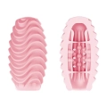 Masturbator podwójny PRETTY LOVE - rozciągliwy TPR, wodoodporny, różowy
