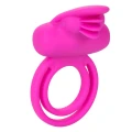 Pierścień wibracyjny do penisa, silikonowy z funkcją pamięci, wodoodporny, różowy